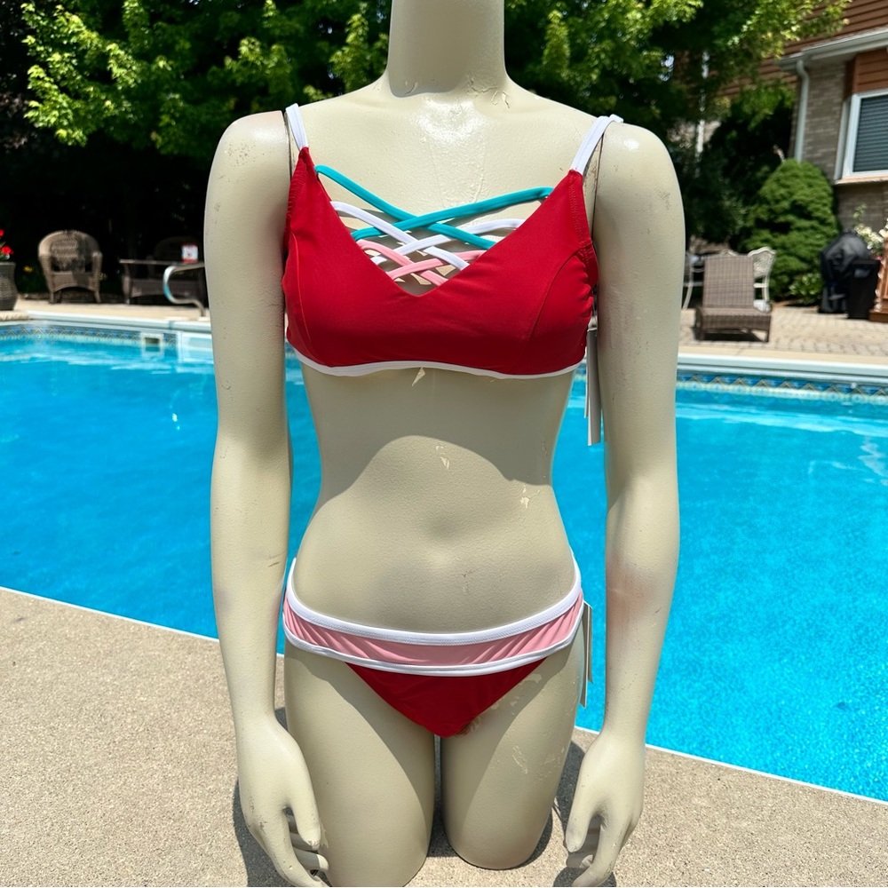 Red Lord & Taylor Bikini